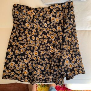beautiful free people mini skirt